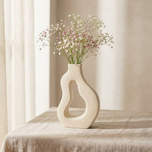 AURA SCULPTED CLAY VASE